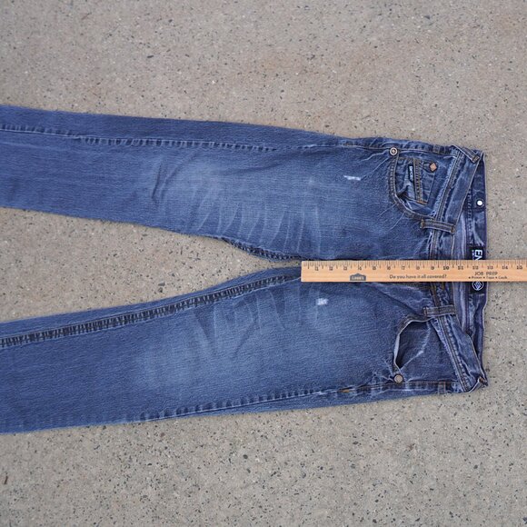 Vintage Y2K Enyce Low Rise Baggy Jeans Size 34 Light Wash Relaxed Fit - Picture 9 of 16